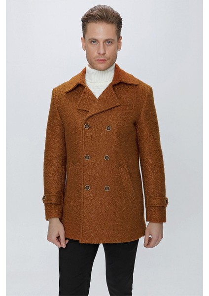 Ka 072 Slim Fit Tarçın Spor Kaban