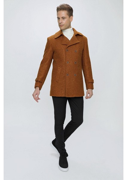 Ka 072 Slim Fit Tarçın Spor Kaban