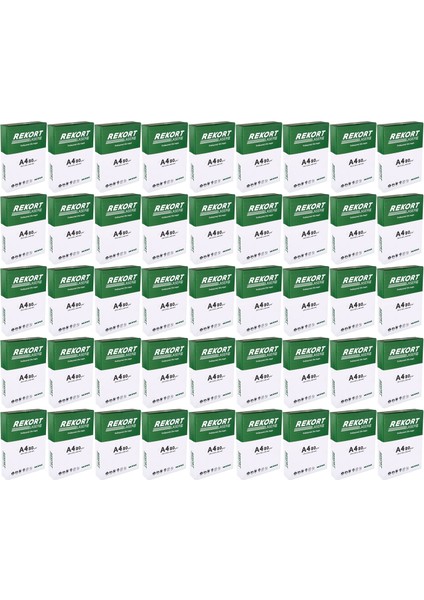 Rekort A4 80GR/M2 Fotokopi Kağıdı 22500 Adet (45PK*500) fiyatları