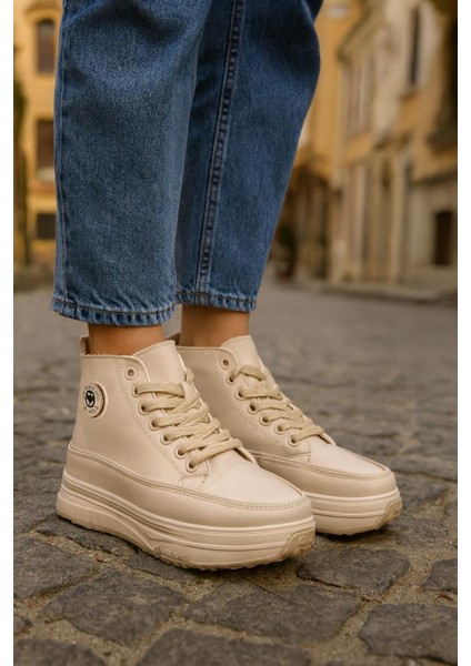 Genç Kadın Basket Sneakrs Bot