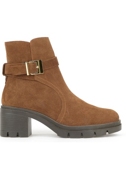 , Kadın Hakiki Deri Bot 1531022Z76942 Tütün fırsatları