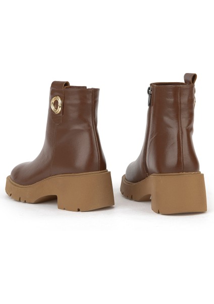 , Kadın Hakiki Deri Bot 1531030Z2593 Taba modelleri