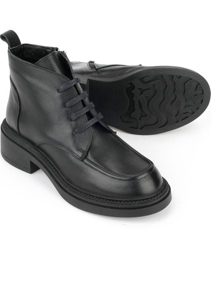 , Kadın Hakiki Deri Bot 1531022Z7646 Siyah fırsatları