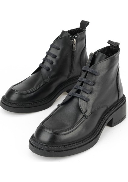 , Kadın Hakiki Deri Bot 1531022Z7646 Siyah indirimleri