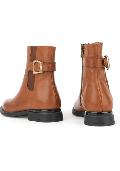 , Kadın Hakiki Deri Bot 1531022Z7614 Taba modelleri