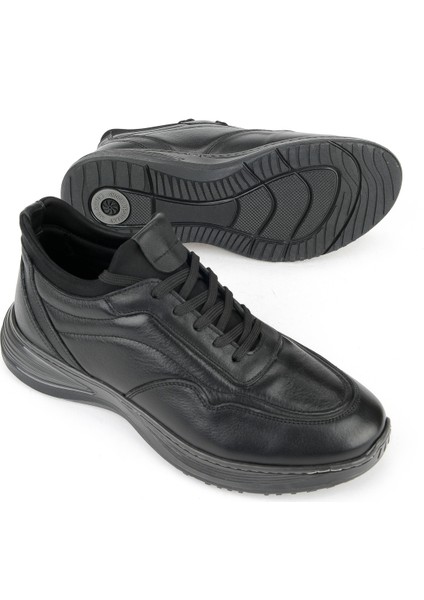 , Erkek Hakiki Deri Ayakkabı 1531002Z3059 Siyah