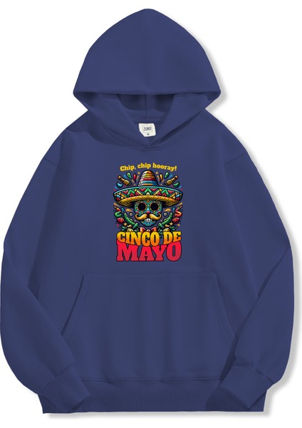 Unisex Sweatshirt Oversize Hoodie Cinco De Mayo fiyatları