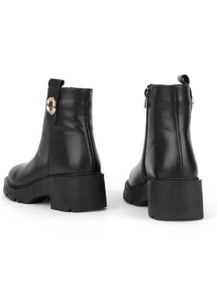 , Kadın Hakiki Deri Bot 1531030Z2593 Siyah modelleri