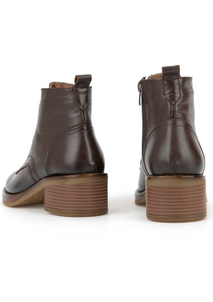 , Kadın Hakiki Deri Bot 1531020Z2327 Kahve modelleri