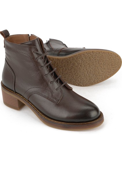 , Kadın Hakiki Deri Bot 1531020Z2327 Kahve fırsatları