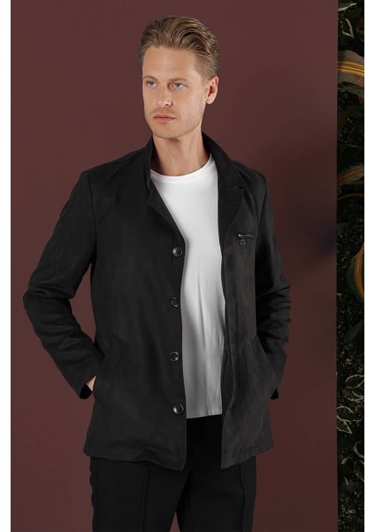 Ka 080 Slim Fit Siyah Spor Kaban modelleri