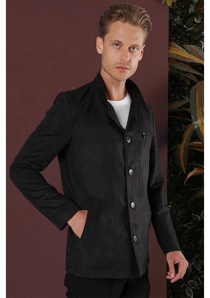 Ka 080 Slim Fit Siyah Spor Kaban