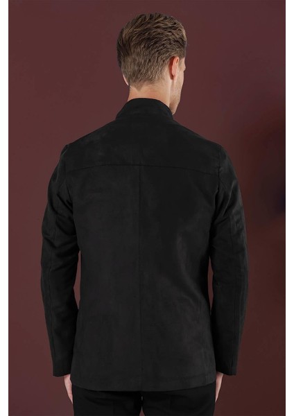Ka 080 Slim Fit Siyah Spor Kaban