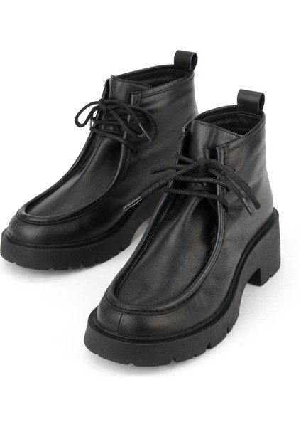 , Kadın Hakiki Deri Bot 1531030Z2590 Siyah