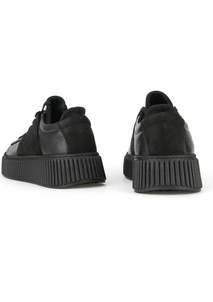 , Erkek Hakiki Deri Ayakkabı 1531025Z2509 Siyah