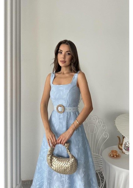 Bebe Mavi Kuplu Uzun Elbise fırsatları