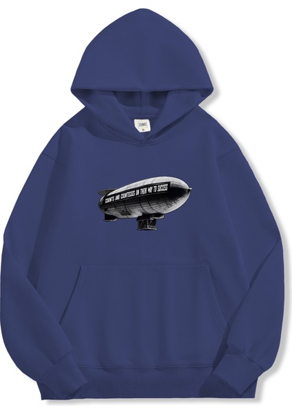 Unisex Sweatshirt Oversize Hoodie Zeppelin Motivation fiyatları