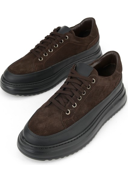 , Erkek Hakiki Deri Ayakkabı 153983Z402 Kahve indirimleri