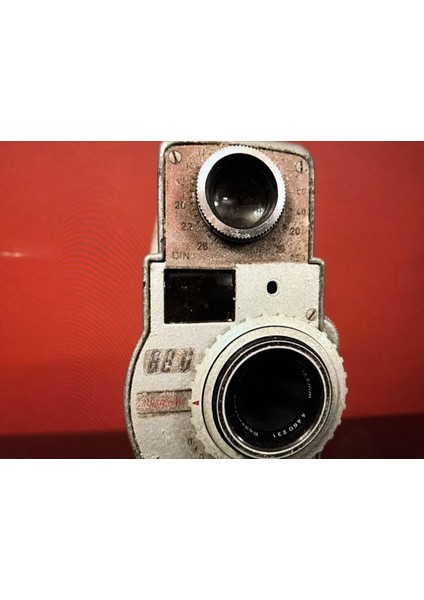 Antika Bauer 88G Camera- Deri Kutusunda fırsatları