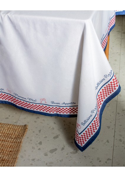 Chrysal Polycotton Masa Örtüsü - Beyaz - 150x150 cm modelleri