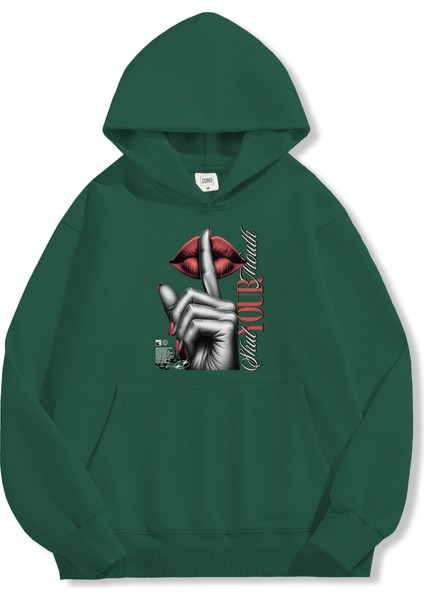 Unisex Sweatshirt Oversize Hoodie Silence Your Doubt