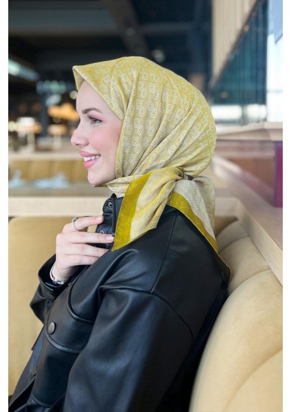 Monogram Jakar Eşarp 6060950-961 Küf Yeşili