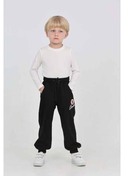 Erkek Çocuk 98 Nakışlı Eşofman Alt