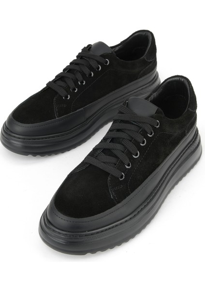 , Erkek Hakiki Deri Ayakkabı 153983Z402 Siyah indirimleri