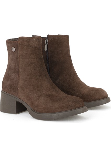 , Kadın Hakiki Deri Bot 153359Z6212 Kahve fiyatları