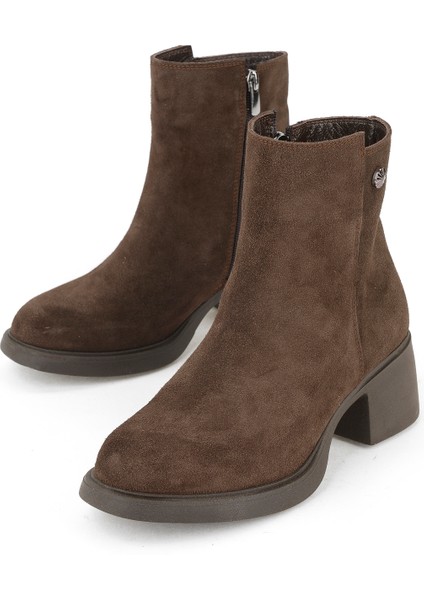 , Kadın Hakiki Deri Bot 153359Z6212 Kahve indirimleri