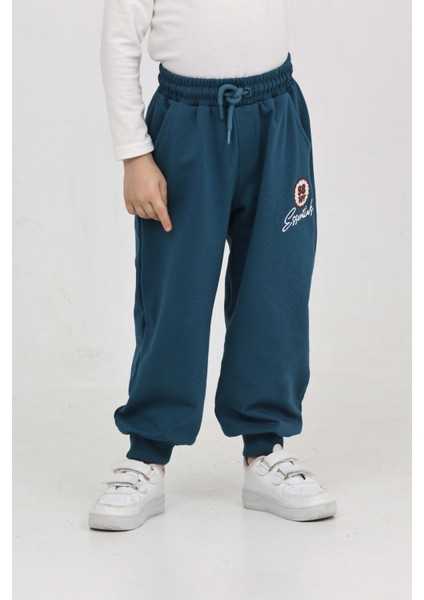 Erkek Çocuk 98 Nakışlı Eşofman Alt modelleri