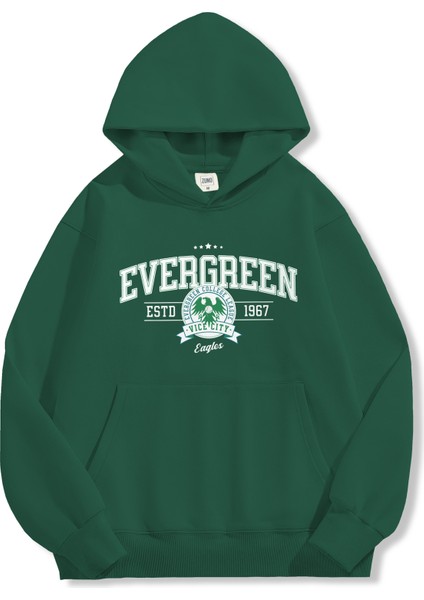 Unisex Sweatshirt Oversize Hoodie Evergreen College