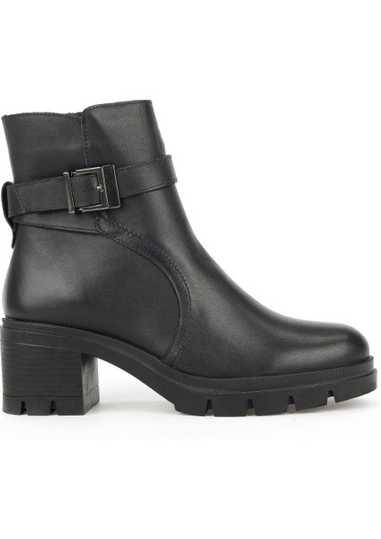 , Kadın Hakiki Deri Bot 1531022Z7694 Siyah
