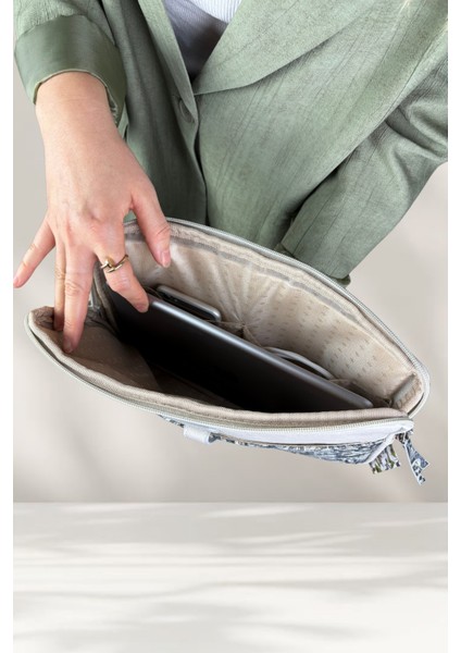 Esmee 10'' 11'' 12'' Inç Apple Ipad/samsung Galaxy/matepad/huawei Tablet Kılıfı & Clutch Çanta