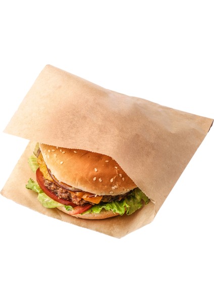Şamua Hamburger Kese Kağıdı 1000'LI | 16X17 cm fiyatları