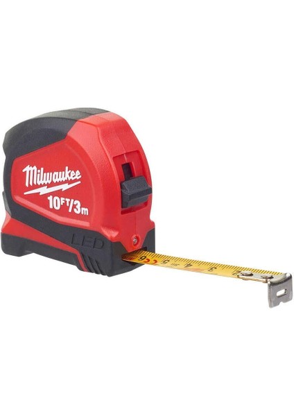 Mılwaukee Şerit Metre Işıklı Mini 3 Metre