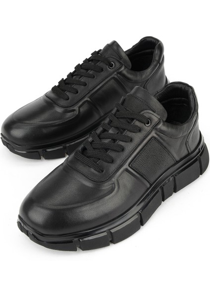, Erkek Hakiki Deri Ayakkabı 1531025Z2510 Siyah indirimleri