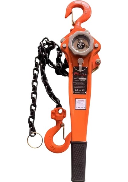 Frıko 1.5 Ton Zincirli Çektirme Hubzug