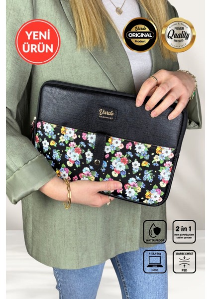 Esmee 10'' 11'' 12'' Inç Apple Ipad/samsung Galaxy/matepad/huawei Tablet Kılıfı & Clutch Çanta