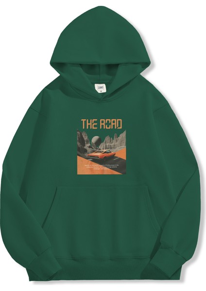 Unisex Sweatshirt Oversize Hoodie The Road