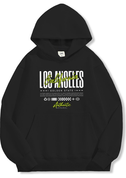 Unisex Sweatshirt Oversize Hoodie Los Angeles California