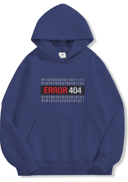 Unisex Sweatshirt Oversize Hoodie Error 404 fiyatları