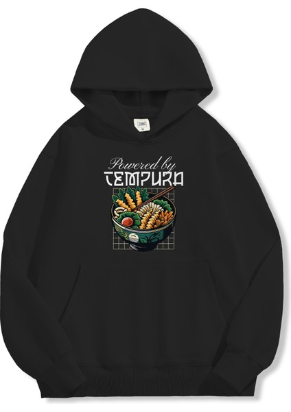 Unisex Sweatshirt Oversize Hoodie Powered By Tempura