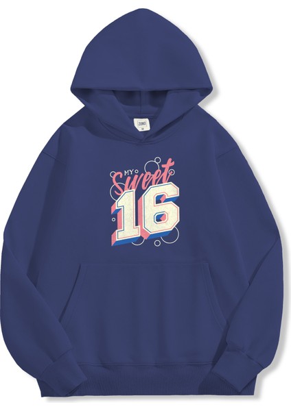 Unisex Sweatshirt Oversize Hoodie My Sweet 41 fiyatları