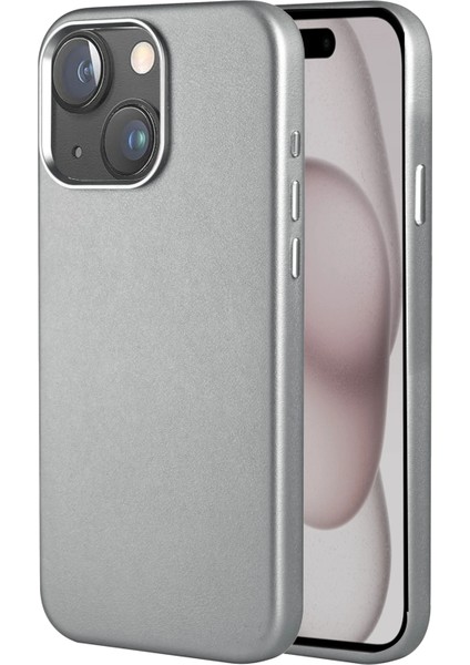 Apple iPhone 14 HBC-242 Dividing Magsafe Kapak - Gri