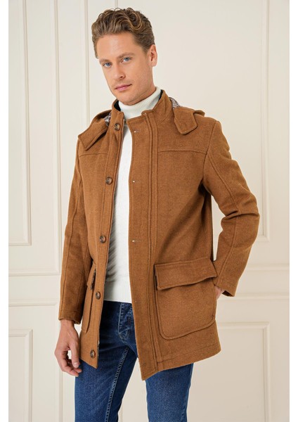 Ka 083 Slim Fit Camel Spor Kaban modelleri