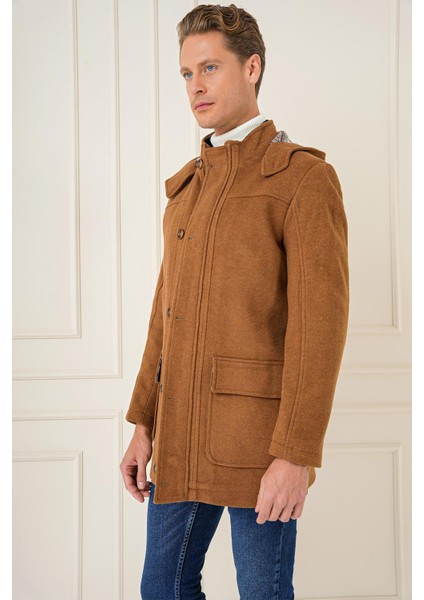 Ka 083 Slim Fit Camel Spor Kaban fırsatları