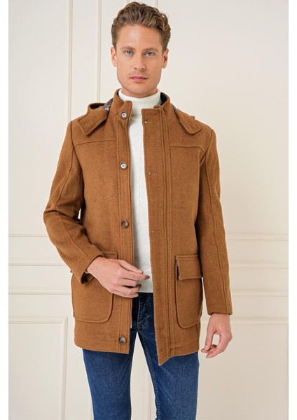 Ka 083 Slim Fit Camel Spor Kaban indirimleri