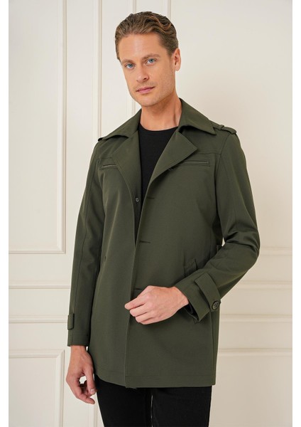 Ka 086 Slim Fit Haki Spor Kaban fiyatları