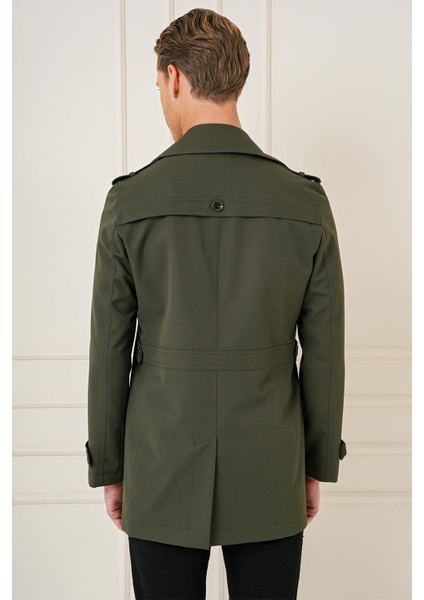 Ka 086 Slim Fit Haki Spor Kaban